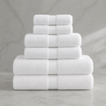 Turkish Cotton 6-Piece Towel Set